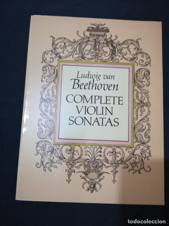 Libros de segunda mano: COMPLETE VIOLIN SONATAS. L.V.BEETHOVEN - Foto 1