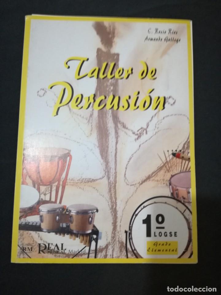 Libros de segunda mano: TALLER DE PERCUSION .1&ordm; LOGSE - Foto 1