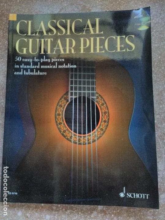Libros de segunda mano: CLASSICAL GUITAR PIECES  con CD - Foto 1
