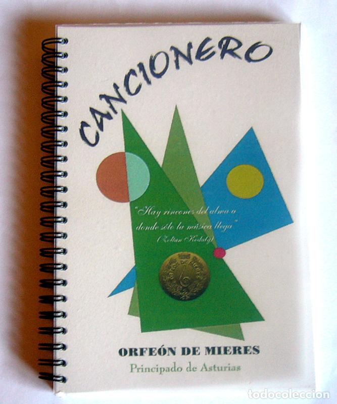 Libros de segunda mano: CANCIONERO - ORFEON DE MIERES - Foto 1
