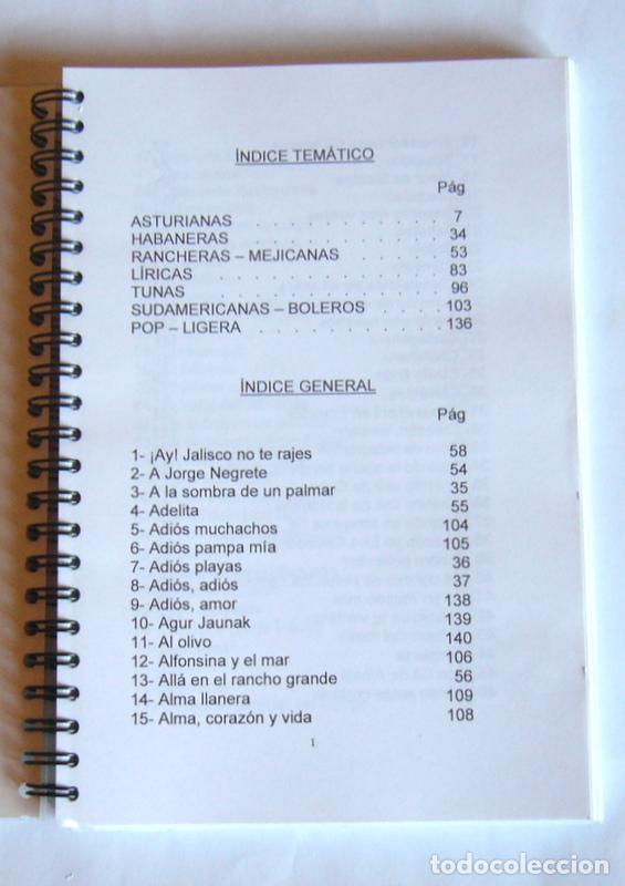 Libros de segunda mano: CANCIONERO - ORFEON DE MIERES - Foto 2