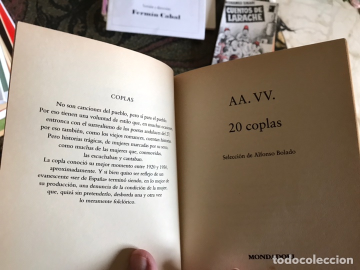 Libros de segunda mano: 20 coplas. Alfonso Bolado - Foto 2