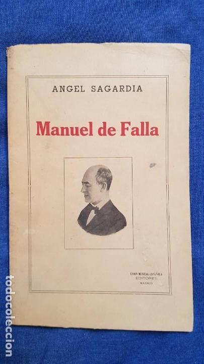 Libros de segunda mano: Sagardia, Angell: Manuel de Falla - Foto 1
