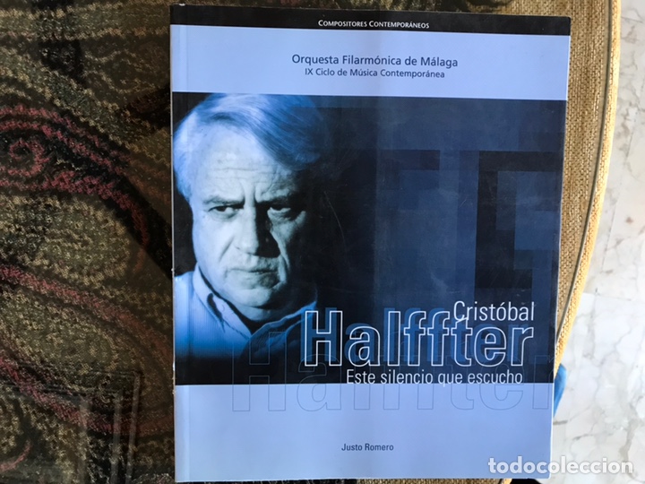Libros de segunda mano: Este silencio que escucha. Crist&oacute;bal Halfter. Como nuevo - Foto 1