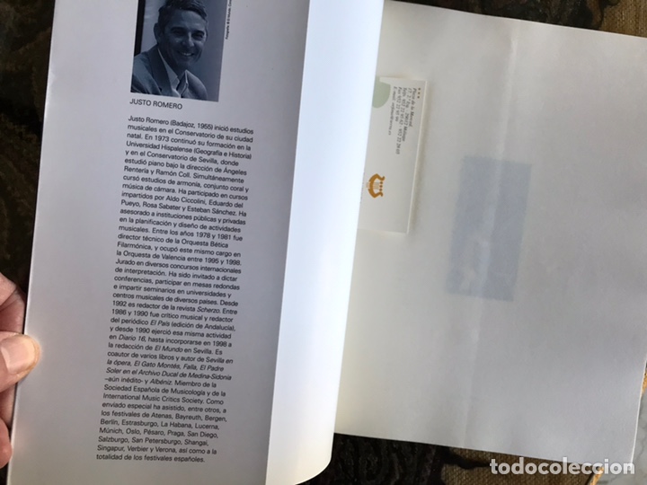 Libros de segunda mano: Este silencio que escucha. Crist&oacute;bal Halfter. Como nuevo - Foto 2
