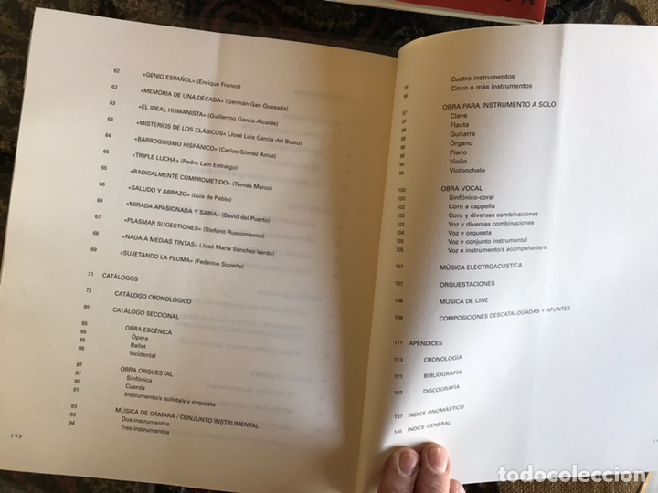 Libros de segunda mano: Este silencio que escucha. Crist&oacute;bal Halfter. Como nuevo - Foto 5