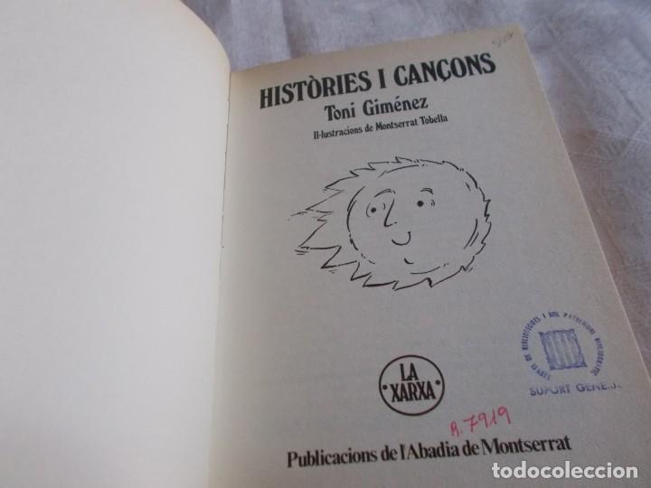 Libros de segunda mano: HIST&Ograve;RIES I CAN&Ccedil;ONS - Foto 4