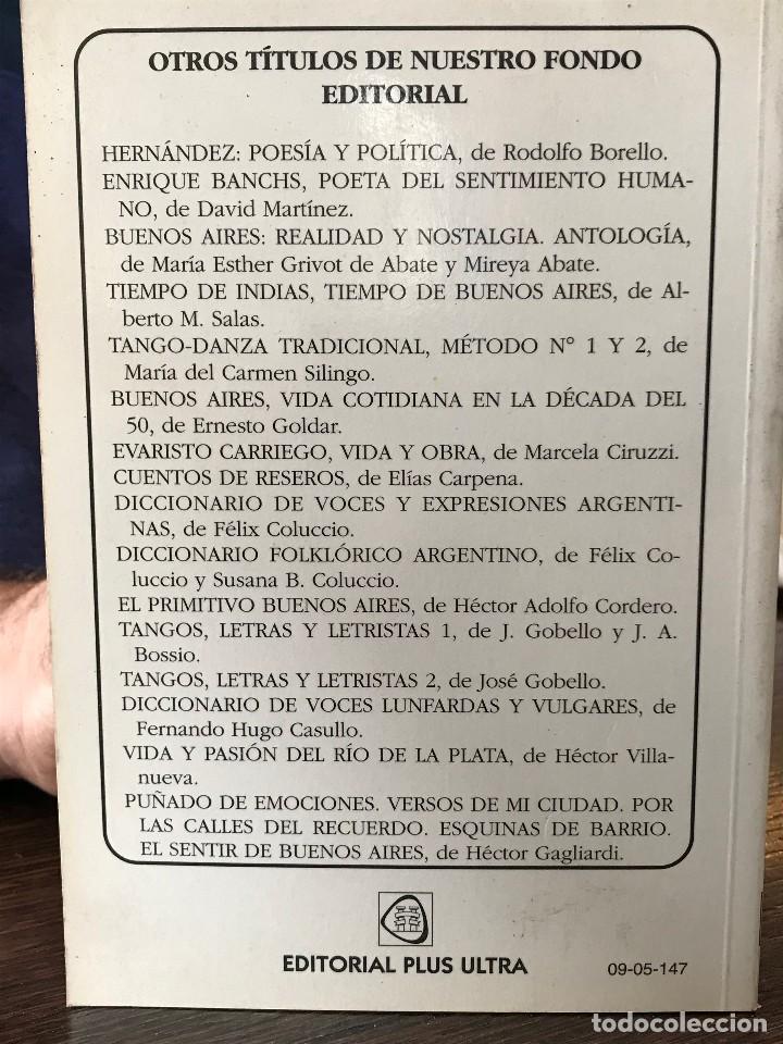 Libros de segunda mano: Libro Tangos, letras y letristas 3 - Foto 2
