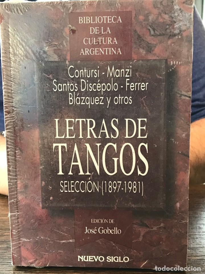 Libros de segunda mano: Libro Letras de tangos - Foto 1