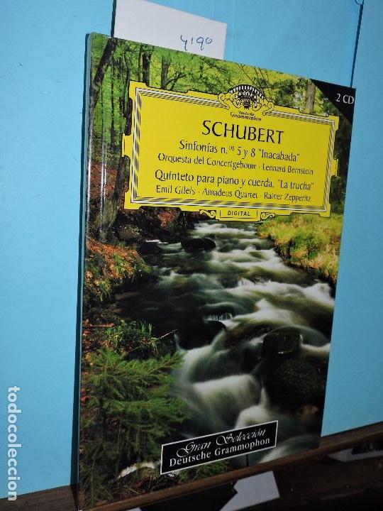 Libri di seconda mano: Schubert: sinfon&iacute;as n&ordm;5 y 8 Inacabada-Quinteto para piano y cuerda, La trucha. Col. Gran Selecci&oacute;n