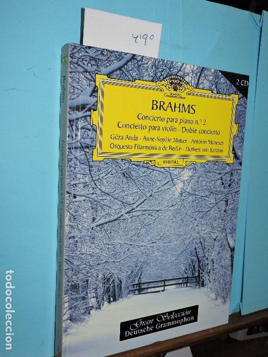 Libros de segunda mano: Brahams: Concierto para piano n&ordm;2-Concierto para viol&iacute;n-Doble concierto. Col. Gran Selecci&oacute;n