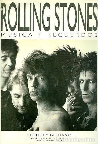 Libros de segunda mano: ROLLINGS STONES. M&uacute;sica y recuerdos