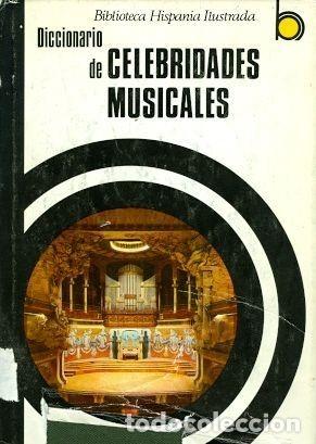 Libros de segunda mano: Diccionario de celebridades musicales