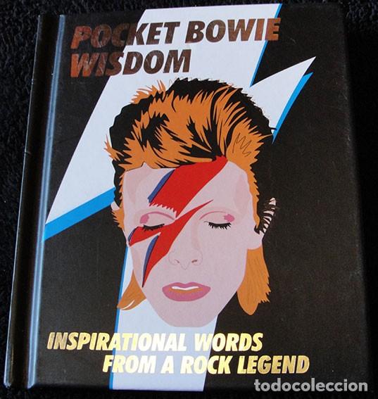 Libros de segunda mano: POCKET BOWIE WISDOM - INSPIRATIONAL WORDS FROM A ROCK LEGEND -