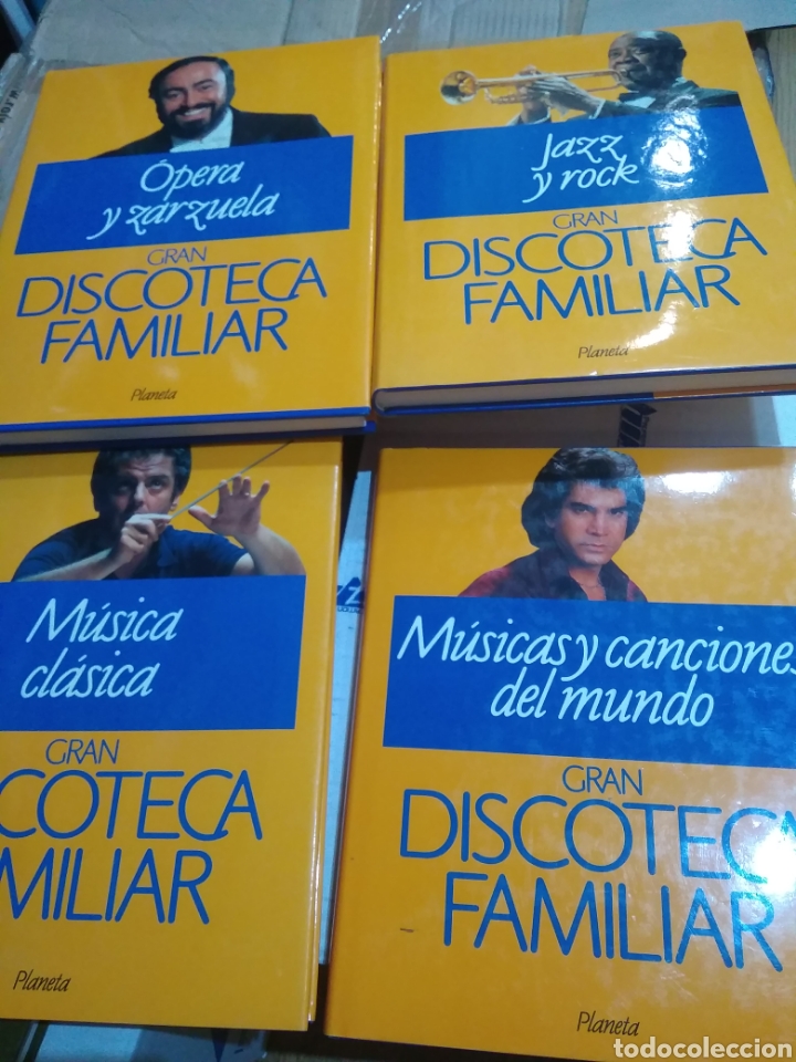 Libros de segunda mano: Gran discoteca familiar. 4 tomos - Foto 1