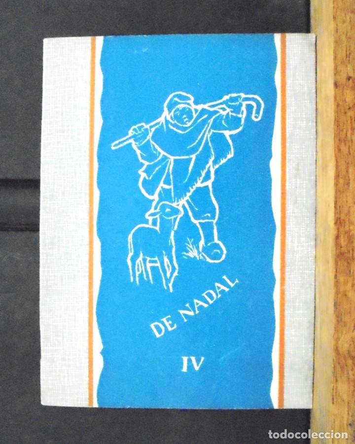 Libros de segunda mano: Can&ccedil;oner Carnet IV De Nadal can&ccedil;ons temes nadalencs Aspirantat Art i Cultura per a nens adolescents
