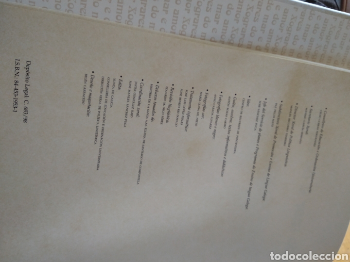 Libros de segunda mano: XOGRARES DO MAR E DO AMOR #2324 - Foto 3