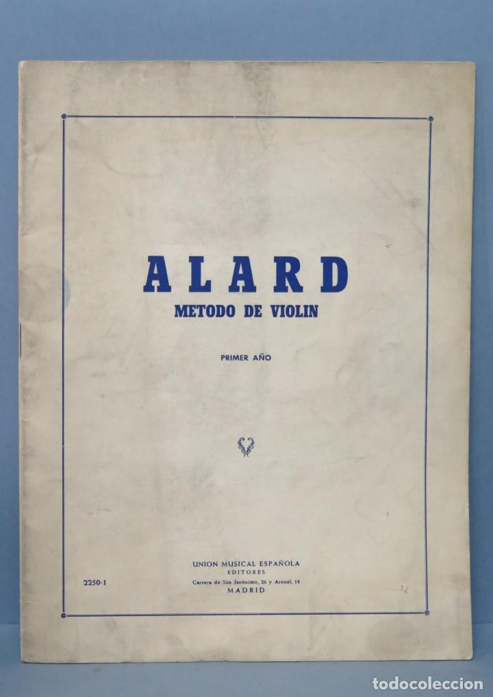 Libros de segunda mano: ALARD. METODO DE VIOLIN. PRIMER A&Ntilde;O - Foto 1