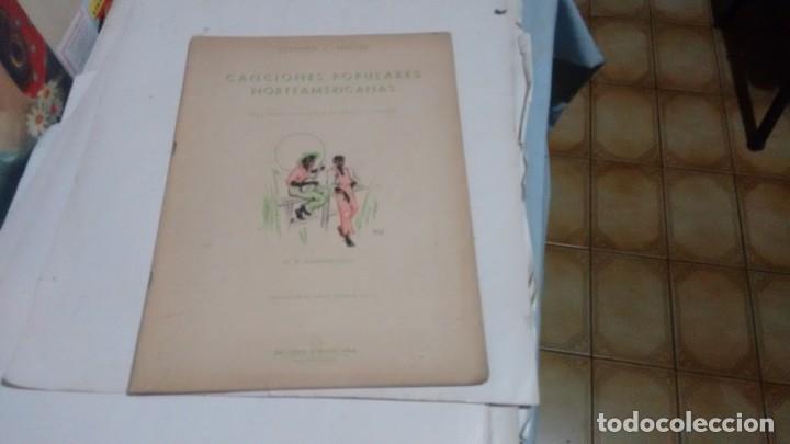 Livres d'occasion: CANCIONES POPULARES NORTEAMERICANAS - STEPHEN C. FOSTER -
