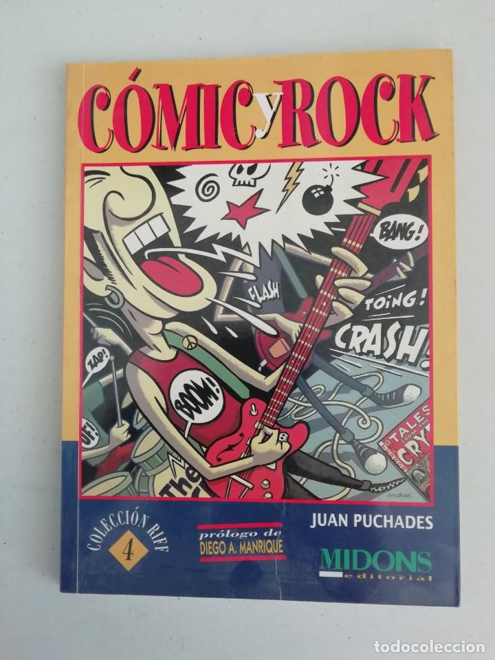Libros de segunda mano: COMIC Y ROCK JUAN PUCHADES - Foto 1