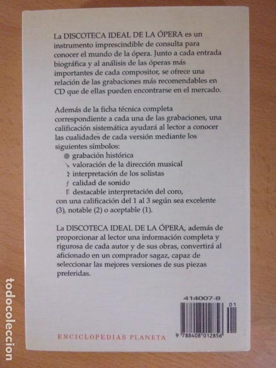 Libros de segunda mano: LA DISCOTECA IDEAL DE LA OPERA / 1995. PLANETA - Foto 4