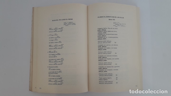 Libros de segunda mano: CANCIONES SACRAS, ITER EDICIONES, 1969 - Foto 2