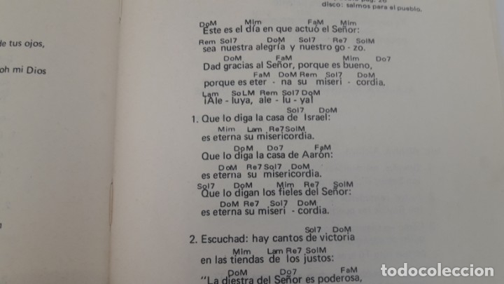 Libros de segunda mano: CANCIONES SACRAS, ITER EDICIONES, 1969 - Foto 3
