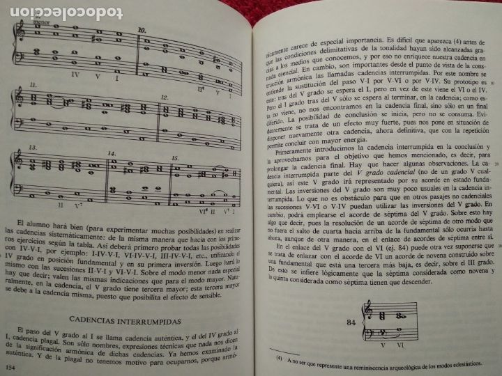 Libros de segunda mano: SCH&Ouml;NBERG --- ARMON&Iacute;A - Foto 2