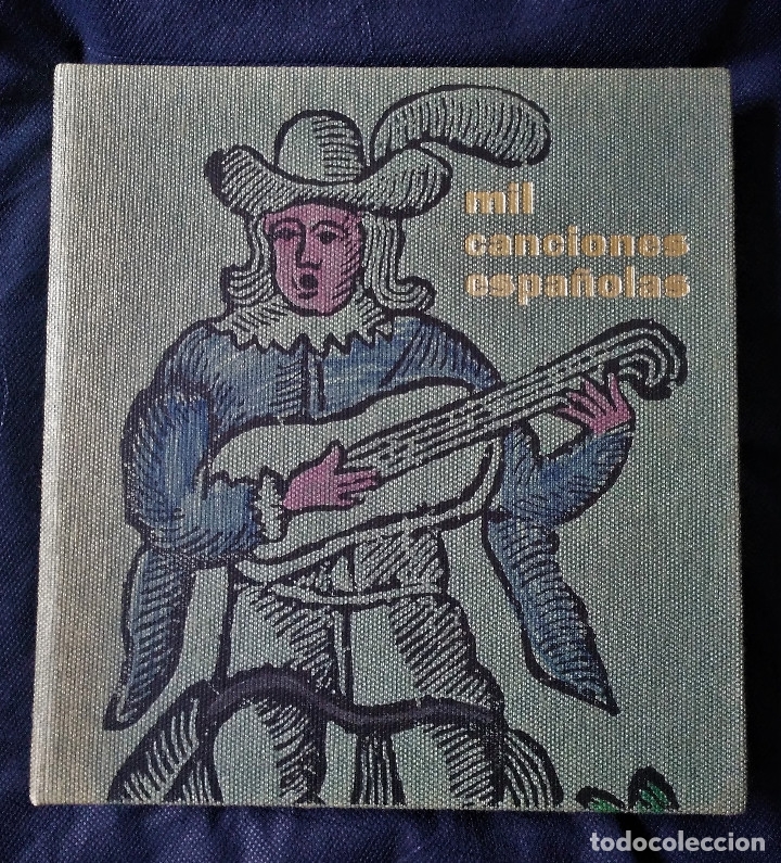 Libros de segunda mano: Mil canciones espa&ntilde;olas, VVAA, 1978 - Foto 1