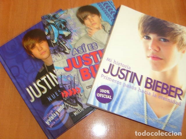 Libros de segunda mano: 3 LIBROS DE JUSTIN BIEBER - Foto 1