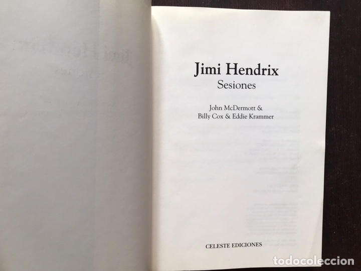 Libros de segunda mano: Sesiones. Jimi Hendrix. Celeste. Buen estado - Foto 5
