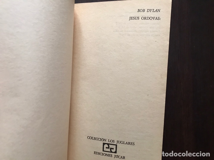 Libros de segunda mano: Bob Dylan. Jes&uacute;s Ordov&aacute;s - Foto 3
