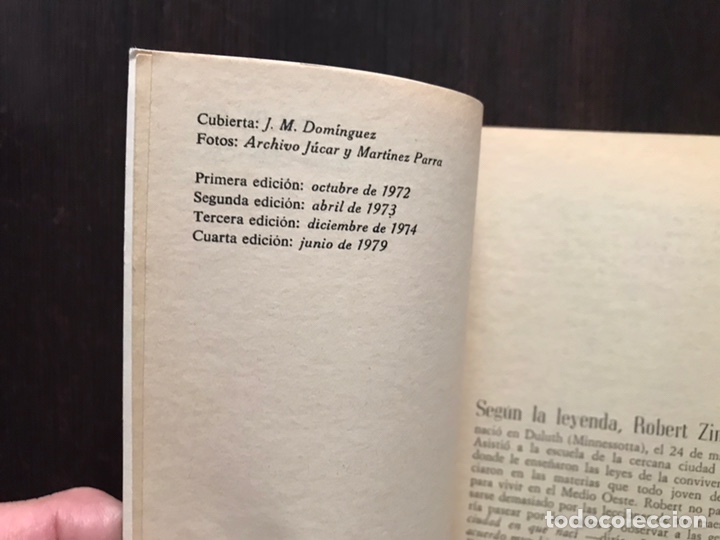 Libros de segunda mano: Bob Dylan. Jes&uacute;s Ordov&aacute;s - Foto 4