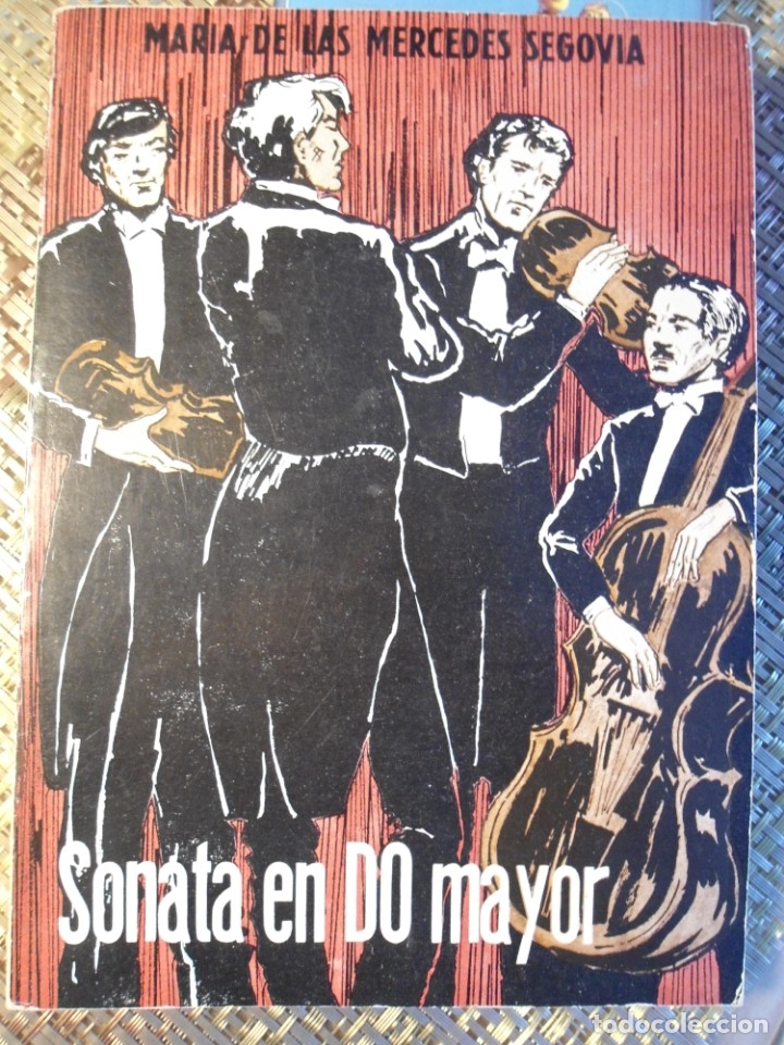 Libri di seconda mano: Sonata en Do Mayor, Maria de las Mercedes Segovia, con dedicatoria y aut&oacute;grafo, a&ntilde;o 1979.