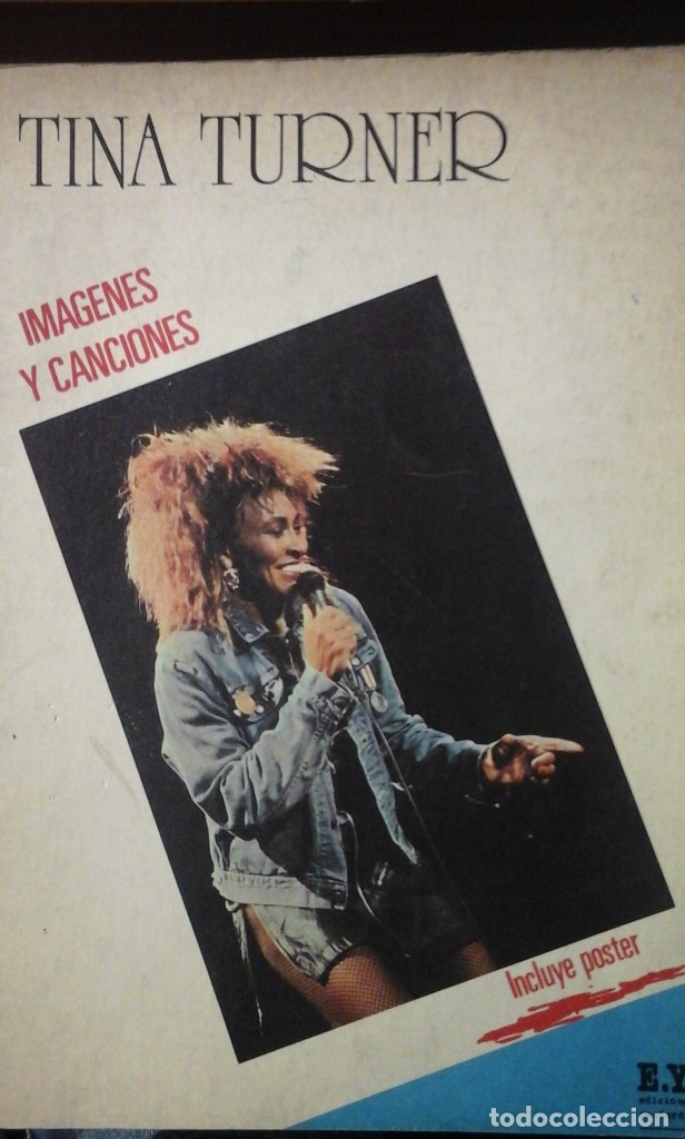 Libri di seconda mano: TINA TURNER: IM&Aacute;GENES Y CANCIONES. Incluye porter (Buenos Aires, 1988)