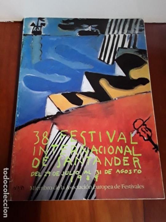 Libros de segunda mano: PROGRAMA 38 FESTIVAL INTERNACIONAL DE SANTANDER. 1989. - Foto 1