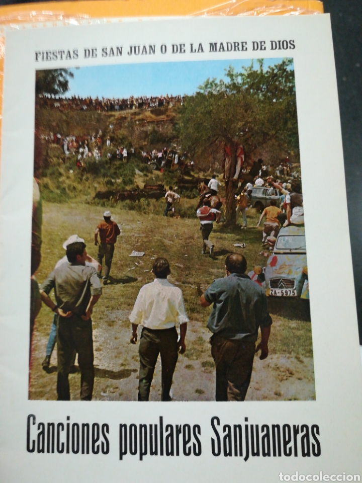 Libros de segunda mano: Canciones populares Sanjuaniegas letra Jes&uacute;s Hern&aacute;ndez m&uacute;sica Francisco Garc&iacute;a Mu&ntilde;oz Soria 1975