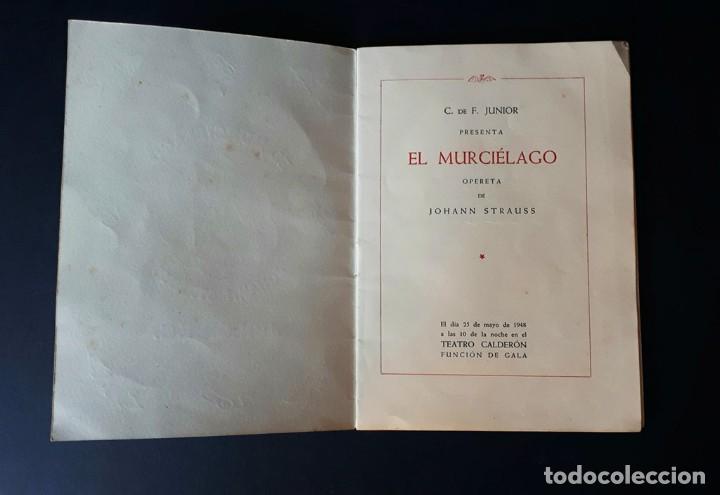 Libros de segunda mano: LIBRITO OPERETA EL MURCI&Eacute;LAGO - Foto 2