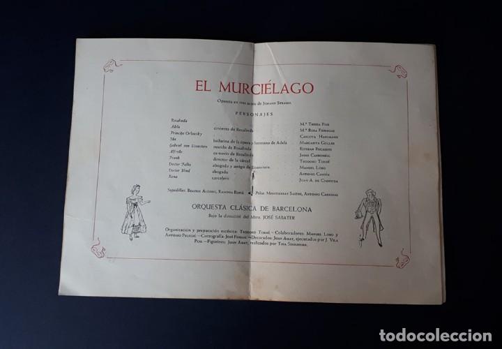 Libros de segunda mano: LIBRITO OPERETA EL MURCI&Eacute;LAGO - Foto 3