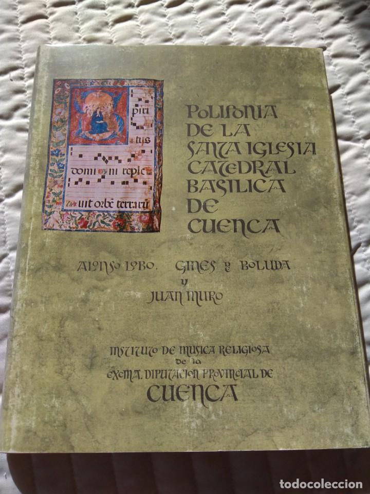 Gebrauchte B&uuml;cher: M&uacute;sica Religiosa. - POLIFON&Iacute;A DE LA SANTA IGLESIA CATEDRAL BAS&Iacute;LICA DE CUENCA (volumen IV)
