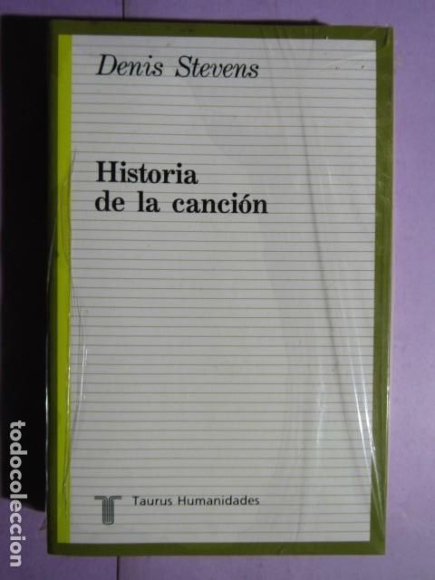 Libros de segunda mano: HISTORIA DE LA CANCI&Oacute;N; STEVENS, Denis - Foto 1