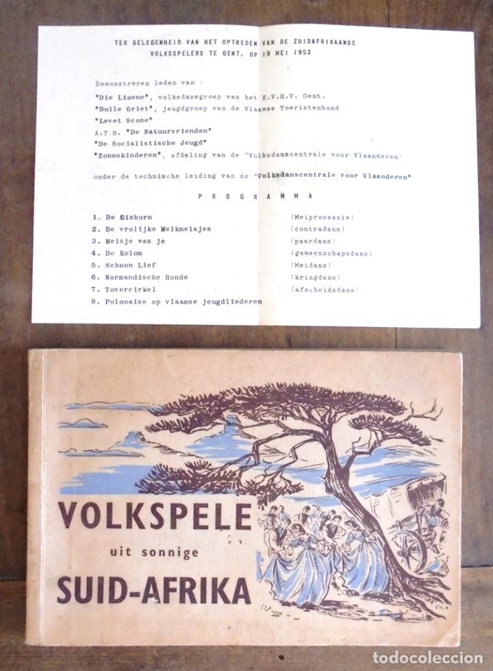 Gebrauchte B&uuml;cher: Volkspele uit sonnige Suid-Afrika Cecile de Ridder 1953 can&ccedil;oner cancionero J L van Schaik Pretoria