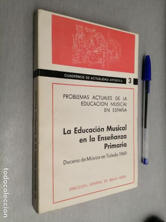 Gebrauchte B&uuml;cher: LA EDUCACI&Oacute;N MUSICAL EN LA ENSE&Ntilde;ANZA PRIMARIA / PROBLEMAS ACTUALES DE LA EDUCACI&Oacute;N MUSICAL EN ESPA&Ntilde;A