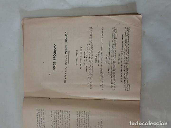 Libros de segunda mano: FOLKLORE MUSICAL ESPA&Ntilde;OL - Foto 4