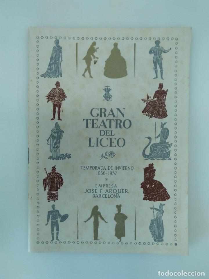 Gebrauchte B&uuml;cher: Gran Teatro Del Liceo / Temporada de invierno 1956-1957