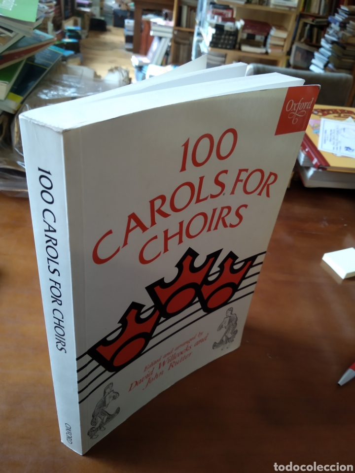 Libros de segunda mano: 100 CAROLS FOR CHOIRS - DAVID WILLOCKS JOHN RUTTER #4154 - Foto 2