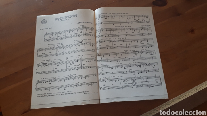 Libros de segunda mano: Partitura Perfidia. A. Dom&iacute;nguez. - Foto 2