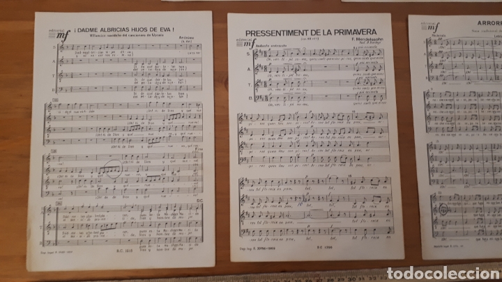 Libros de segunda mano: Partitura a elegir Editorial MF. - Foto 2