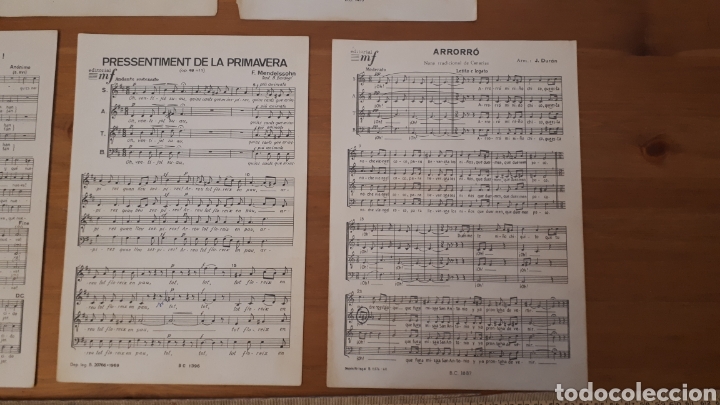 Libros de segunda mano: Partitura a elegir Editorial MF. - Foto 3