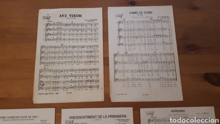 Libros de segunda mano: Partitura a elegir Editorial MF. - Foto 4